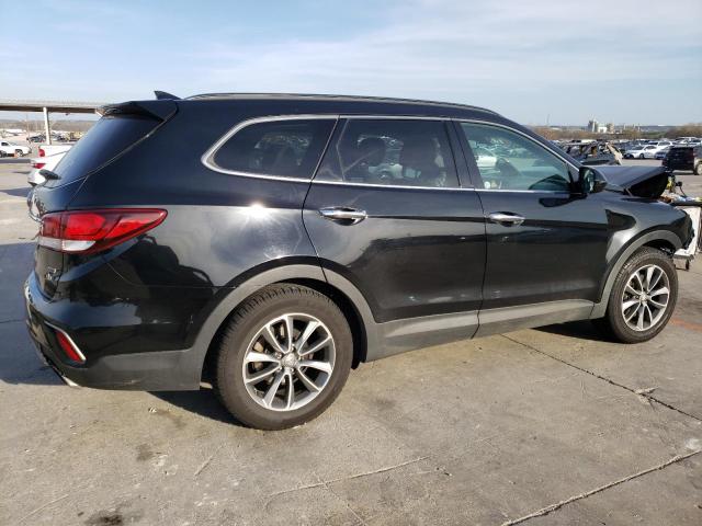 KM8SMDHF1HU208403 - 2017 HYUNDAI SANTA FE SE BLACK photo 3