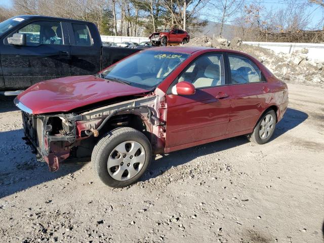 KNAFE222995603998 - 2009 KIA SPECTRA EX RED photo 1