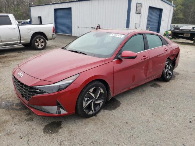 KMHLN4AJ5PU049626 - 2023 HYUNDAI ELANTRA LIMITED RED photo 1