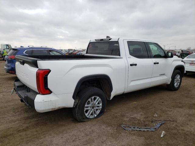 5TFLA5EC1NX005958 - 2022 TOYOTA TUNDRA CRE WHITE photo 3