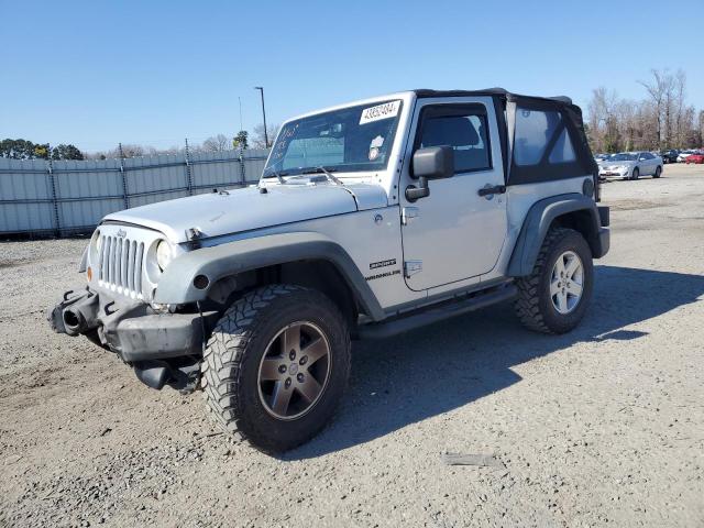 1J4AA2D17BL627645 - 2011 JEEP WRANGLER SPORT SILVER photo 1