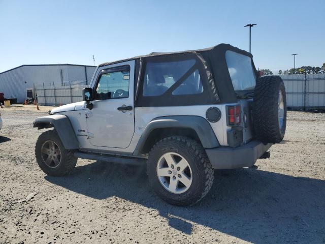 1J4AA2D17BL627645 - 2011 JEEP WRANGLER SPORT SILVER photo 2