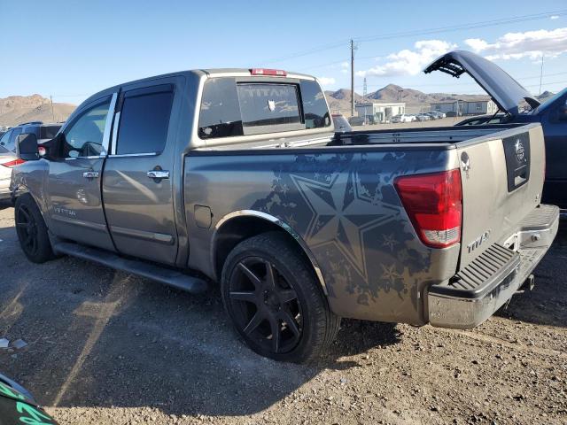 1N6AA07A96N518133 - 2006 NISSAN TITAN XE GRAY photo 2