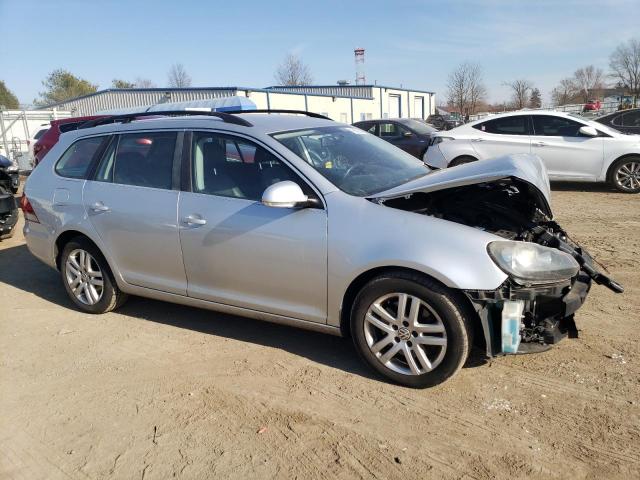 3VWPL7AJ8EM609571 - 2014 VOLKSWAGEN JETTA TDI SILVER photo 4