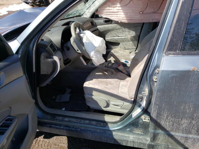 JF2SH6BC2AH771978 - 2010 SUBARU FORESTER XS Grün Foto 7