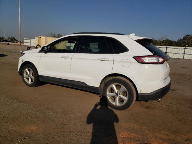 2FMTK3G95FBC34862 - 2015 FORD EDGE SE WHITE photo 2