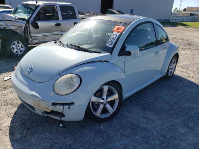 3VWRW3AG0AM036298 - 2010 VOLKSWAGEN NEW BEETLE BLUE photo 1