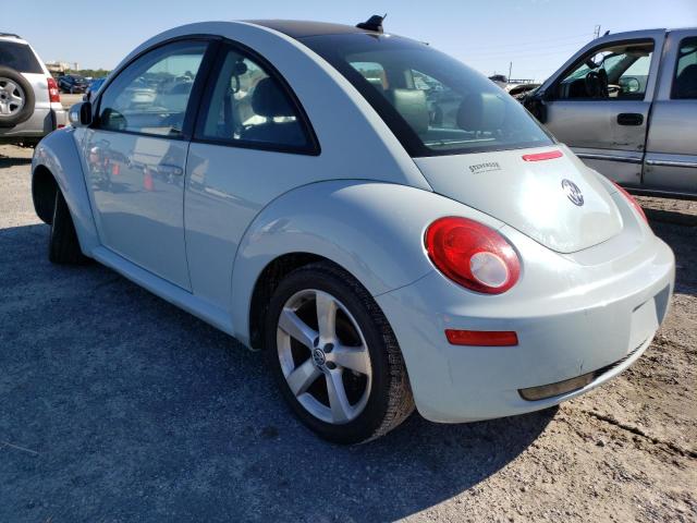 3VWRW3AG0AM036298 - 2010 VOLKSWAGEN NEW BEETLE BLUE photo 2