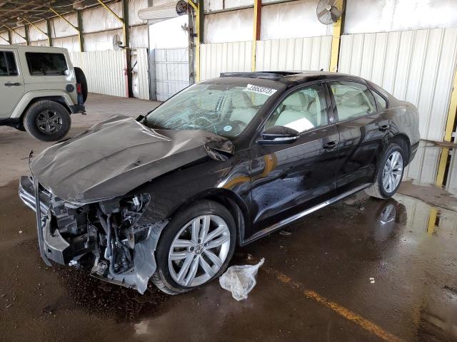 1VWLA7A38KC003397 - 2019 VOLKSWAGEN PASSAT WOLFSBURG BLACK photo 1