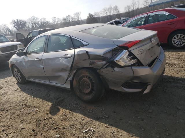 2HGFC2F51GH555658 - 2016 HONDA CIVIC LX SILVER photo 2