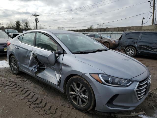 5NPD84LF1HH030401 - 2017 HYUNDAI ELANTRA SE GRAY photo 4