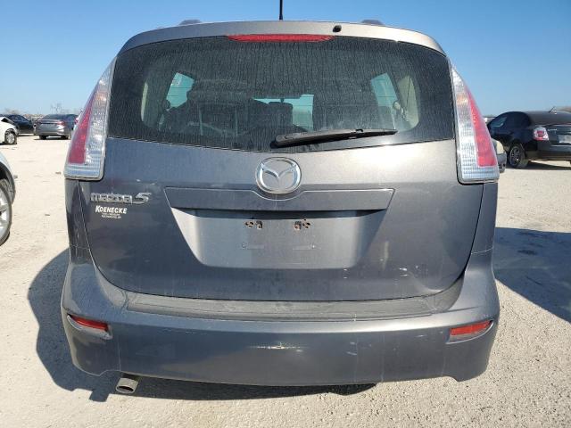 JM1CR2W31A0368043 - 2010 MAZDA 5 GRAY photo 6