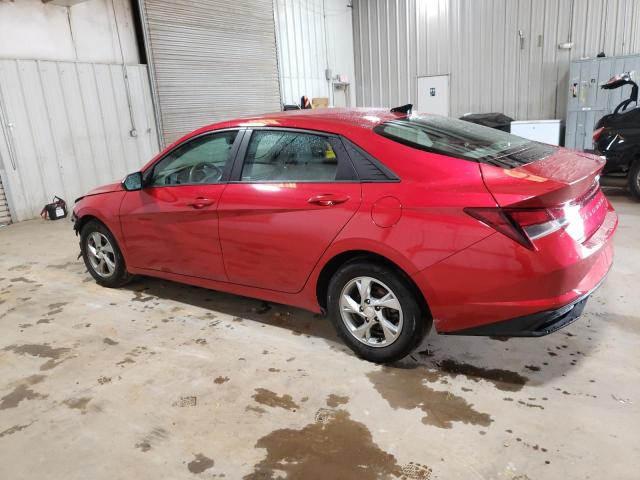 5NPLL4AG6MH050725 - 2021 HYUNDAI ELANTRA SE RED photo 2