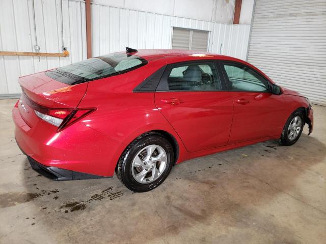 5NPLL4AG6MH050725 - 2021 HYUNDAI ELANTRA SE RED photo 3