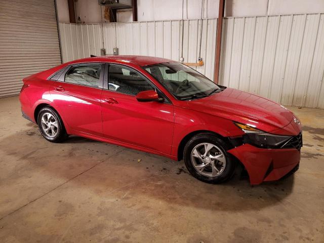 5NPLL4AG6MH050725 - 2021 HYUNDAI ELANTRA SE RED photo 4