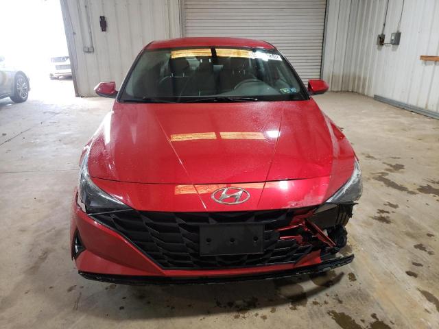 5NPLL4AG6MH050725 - 2021 HYUNDAI ELANTRA SE RED photo 5