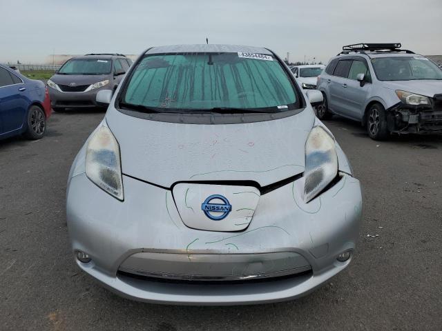 JN1AZ0CPXBT000370 - 2011 NISSAN LEAF SV SILVER photo 5