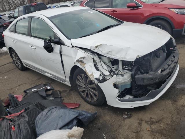 5NPE34AF5FH216168 - 2015 HYUNDAI SONATA SPORT WHITE photo 4