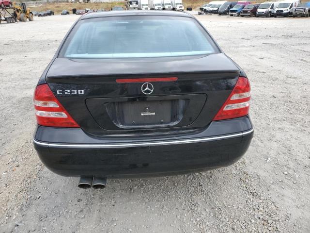 WDBRF52H67E024529 - 2007 MERCEDES-BENZ C 230 BLACK photo 6