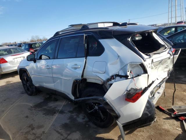 JTMEWRFV5KJ003176 - 2019 TOYOTA RAV4 XSE WHITE photo 2