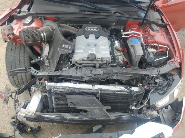 WAUCGAFR5DA013795 - 2013 AUDI S5 PREMIUM PLUS ნარინჯისფერი ფოტო 11