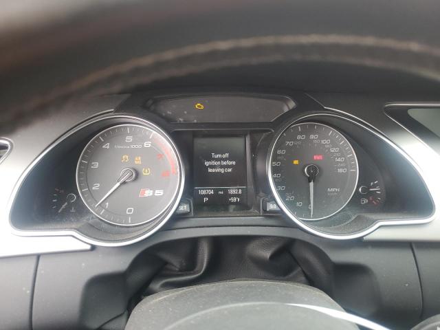 WAUCGAFR5DA013795 - 2013 AUDI S5 PREMIUM PLUS ნარინჯისფერი ფოტო 9