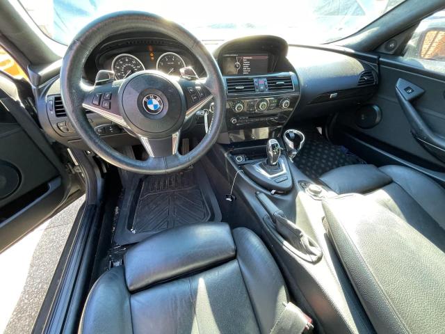 WBAEA5C52ACV93154 - 2010 BMW 650 I GRAY photo 9