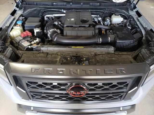 1N6ED1EK2NN671896 - 2022 NISSAN FRONTIER S GRAY photo 11