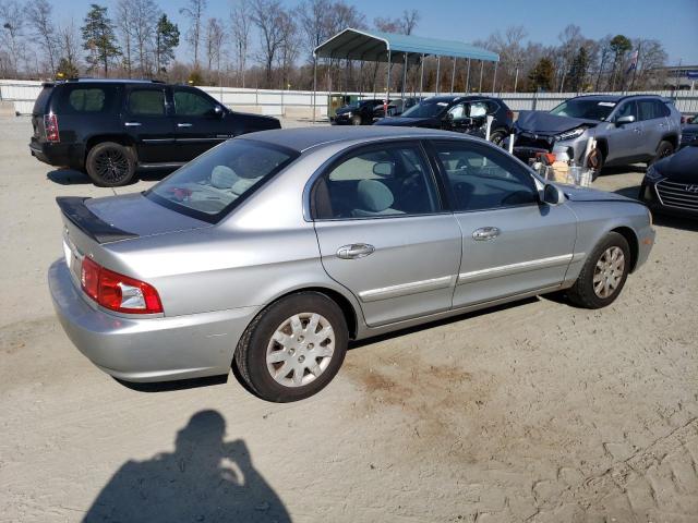 KNAGD126345337388 - 2004 KIA OPTIMA LX SILVER photo 3