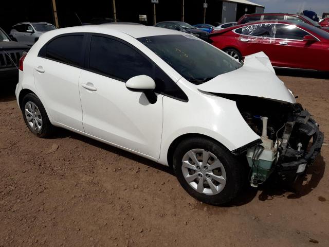 KNADM5A34G6600939 - 2016 KIA RIO LX WHITE photo 4