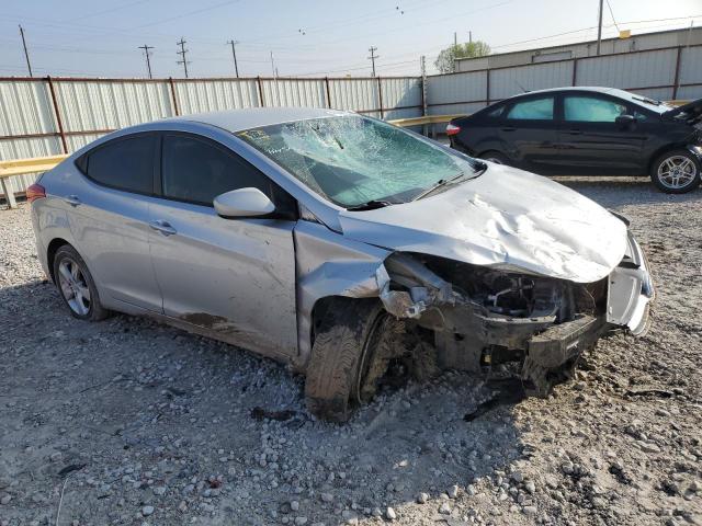 5NPDH4AE0DH370840 - 2013 HYUNDAI ELANTRA GLS SILVER photo 4