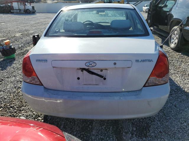 KMHDN46D36U316042 - 2006 HYUNDAI ELANTRA GLS WHITE photo 6