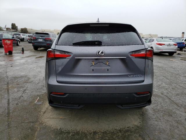 JTJYWRBZ5F2002273 - 2015 LEXUS NX 300H GRAY photo 6