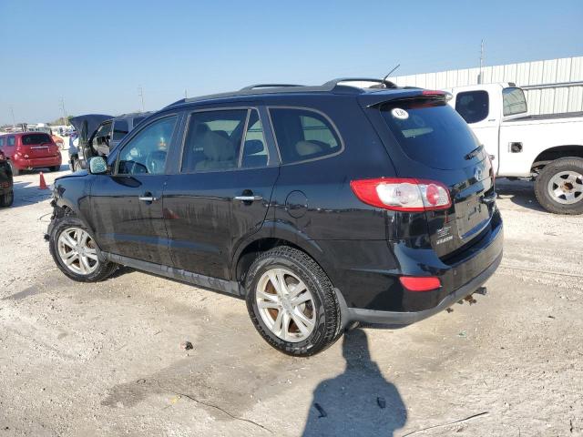 5XYZKDAG6BG001638 - 2011 HYUNDAI SANTA FE LIMITED BLACK photo 2