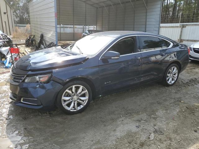 2G1105SA9H9175929 - 2017 CHEVROLET IMPALA LT BLUE photo 1