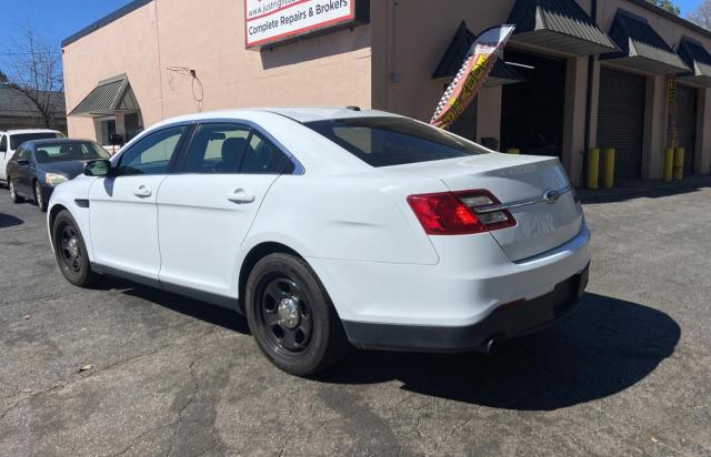 1FAHP2L88EG138210 - 2014 FORD TAURUS POLICE INTERCEPTOR WHITE photo 3