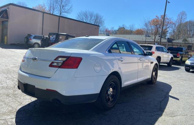 1FAHP2L88EG138210 - 2014 FORD TAURUS POLICE INTERCEPTOR WHITE photo 4