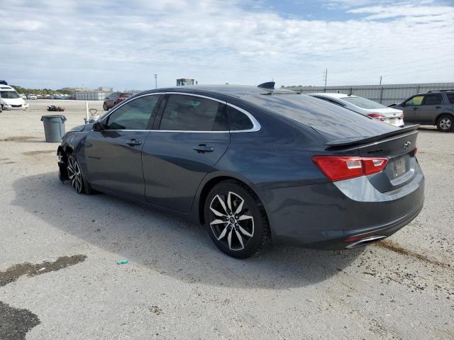 1G1ZG5ST2MF049591 - 2021 CHEVROLET MALIBU RS GRAY photo 2