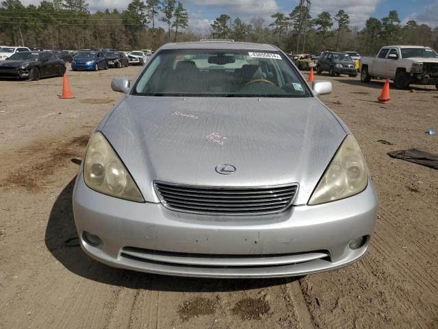 JTHBA30G865151828 - 2006 LEXUS ES 330 SILVER photo 5