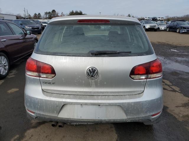 WVWDB7AJ0EW011497 - 2014 VOLKSWAGEN GOLF SILVER photo 6