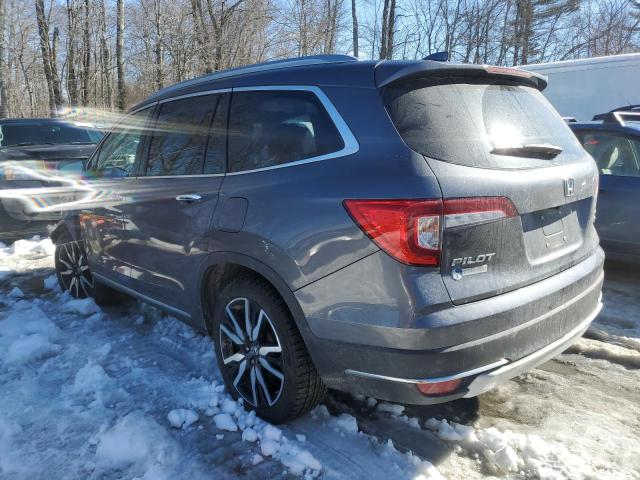 5FNYF6H69KB030633 - 2019 HONDA PILOT TOURING GRAY photo 2