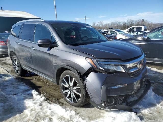 5FNYF6H69KB030633 - 2019 HONDA PILOT TOURING GRAY photo 4