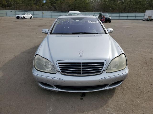 WDBNG75J75A439367 - 2006 MERCEDES-BENZ S 500 SILVER photo 5