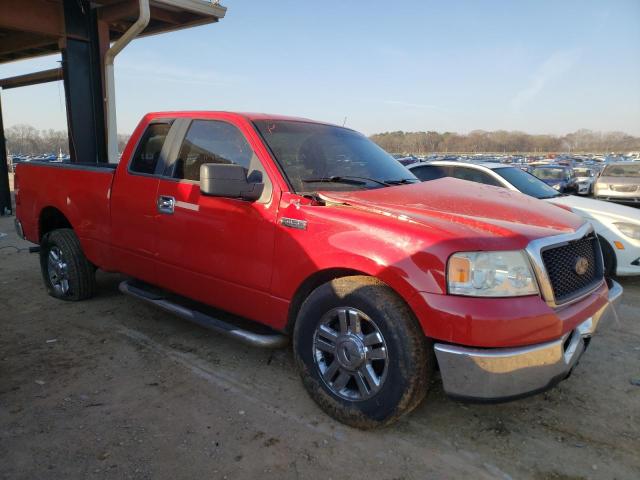 1FTRX12W67FB90470 - 2007 FORD F150 RED photo 4