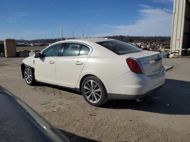 1LNHM93R99G613336 - 2009 LINCOLN MKS WHITE photo 2