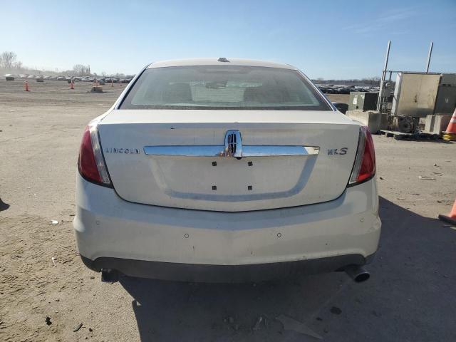 1LNHM93R99G613336 - 2009 LINCOLN MKS WHITE photo 6