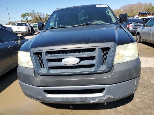 1FTRF12208KD11602 - 2008 FORD F150 BLACK photo 5