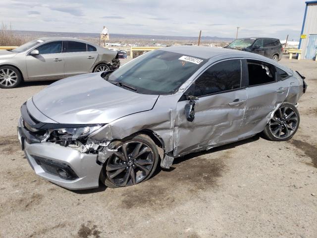 2HGFC2F85LH585248 - 2020 HONDA CIVIC SPORT 石墨色 照片 1