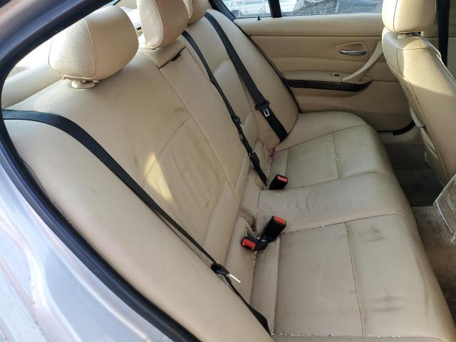 WBAVB13596KX34384 - 2006 BMW 3 SERIES I Արծաթագույն լուսանկար 10