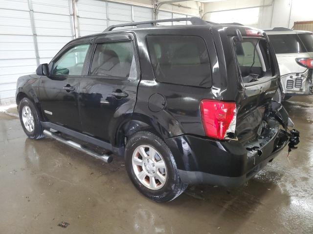 4F2CZ96108KM01118 - 2008 MAZDA TRIBUTE S BLACK photo 2